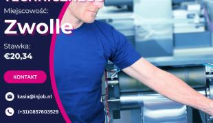 Pracownik działu technicznego – Zwolle