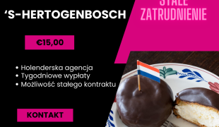 Pracownik piekarni -‘s-Hertogenbosch