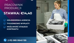 Pracownik produkcji - Den Haag