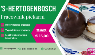 Pracownik piekarni -‘s-Hertogenbosch