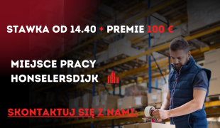 Pracownik Logistyki Produkcja Bukietów (EPT) + premie 100