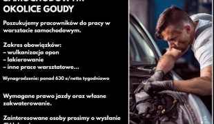 WARSZTAT SAMOCHODOWY (okolice Goudy) | Gouda