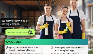 Zatrudniamy: Pracowników Sprzatajacych | Maasbree