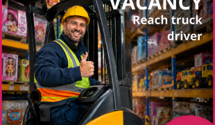 Operator reachtruck- magazyn z zabawkami | Waddinxveen | €15.14
