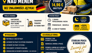 SORTOWANIE PACZEK, Frankfurt nad Menem, BEZ ZNAJOMOŚCI JĘZYKA NIEMIECKIEGO | Frankfurt nad Menem | €14.96
