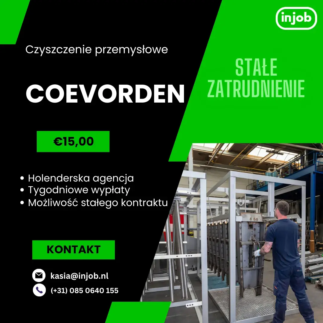 Mycie przemysłowe - Coevorden