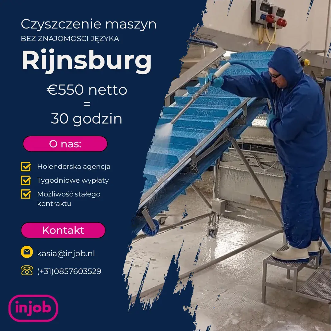 Czyszczenie maszyn – Rijnsburg