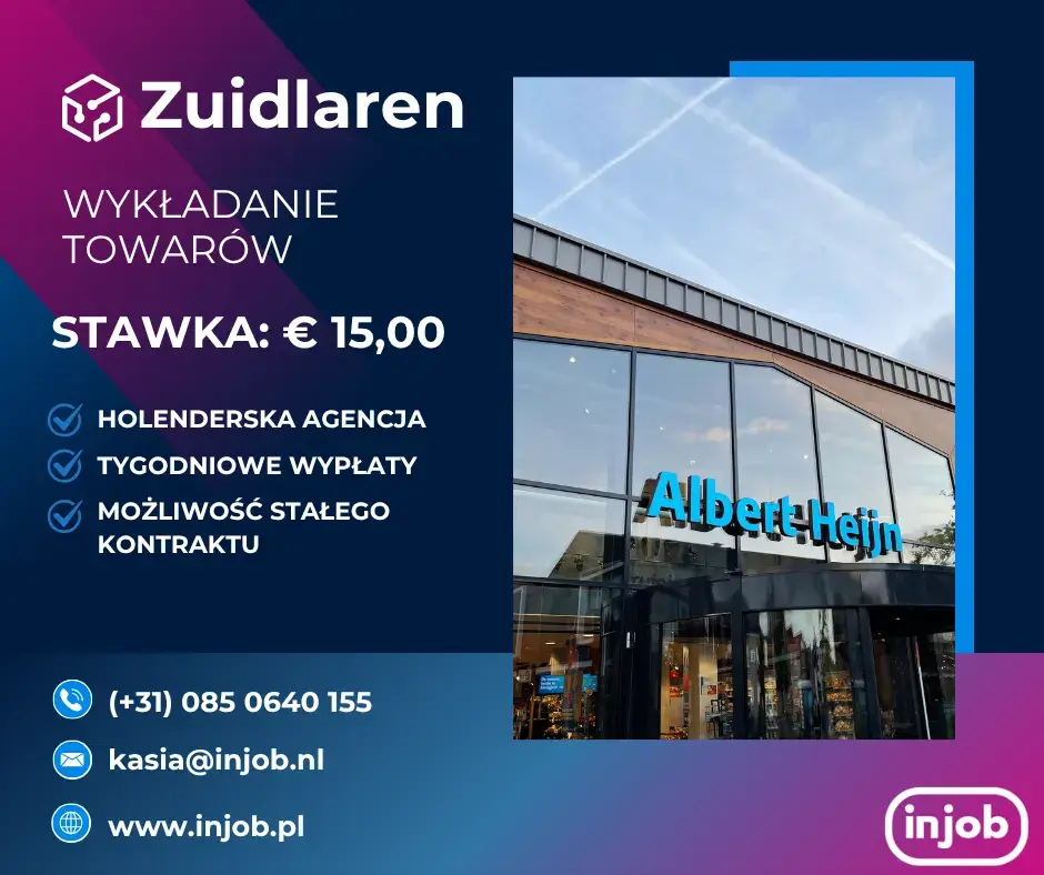 Wykładanie towaru - Zuidlaren