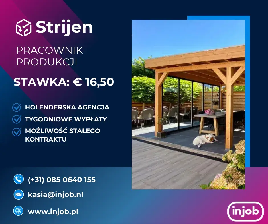 Pracownik obróbki drewna - Strijen