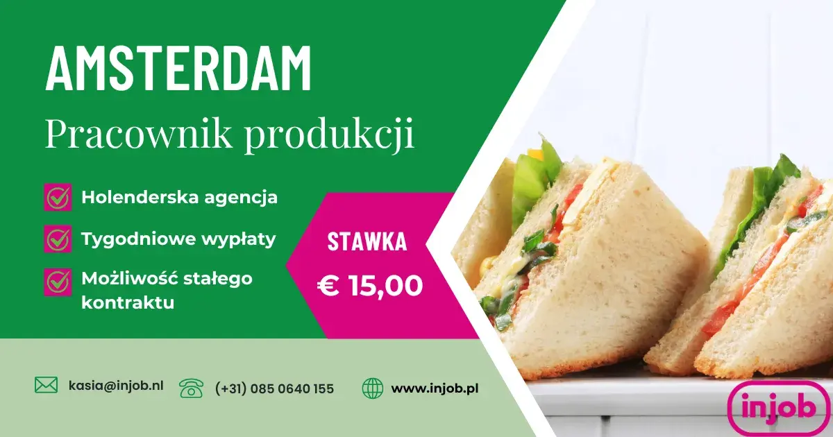 Pracownik produkcji - Amsterdam