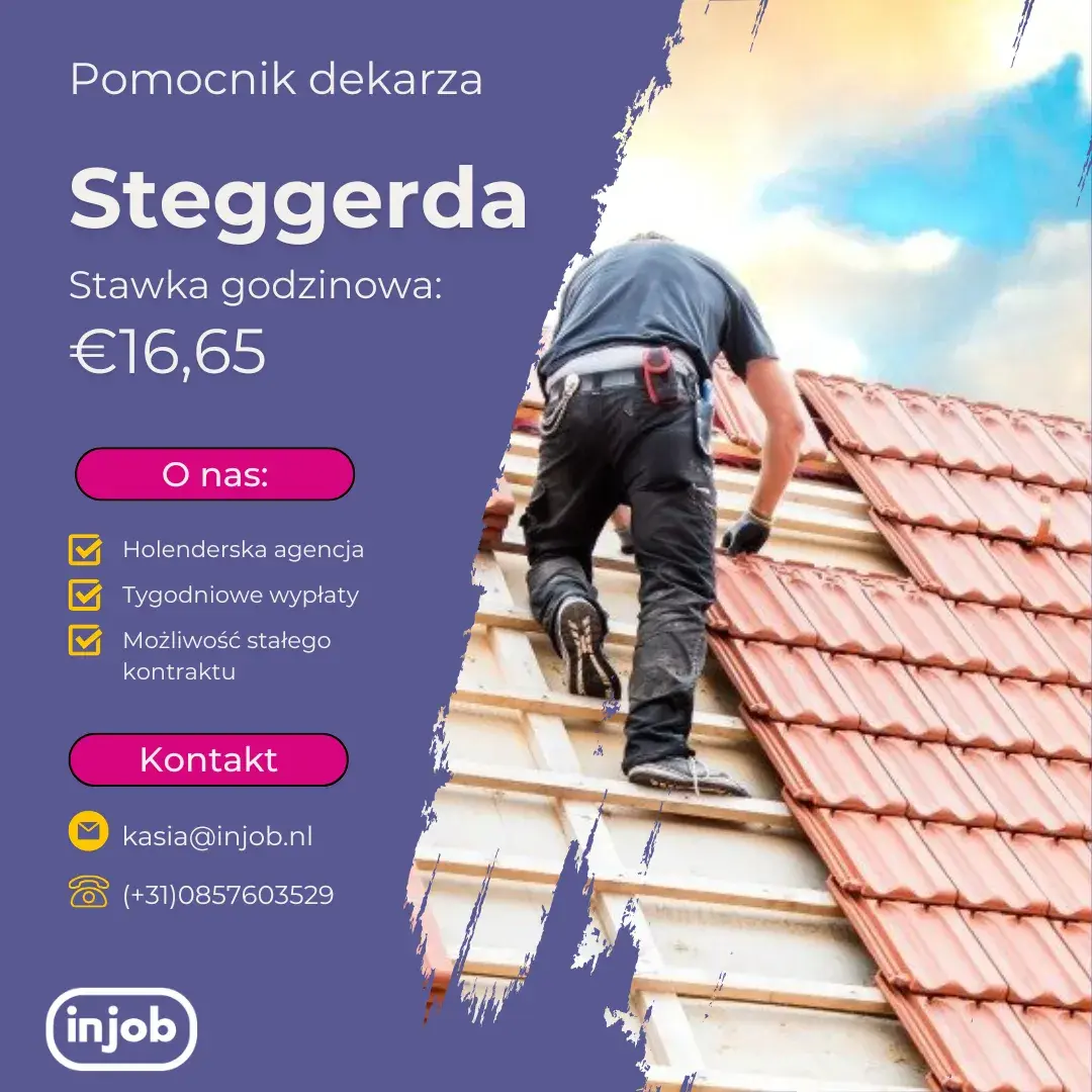 Pomocnik dekarza – Steggerda