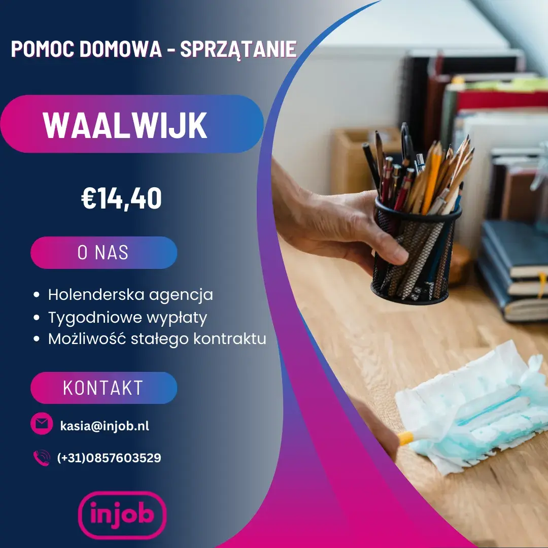 Pomoc domowa/sprzątanie - Waalwijk