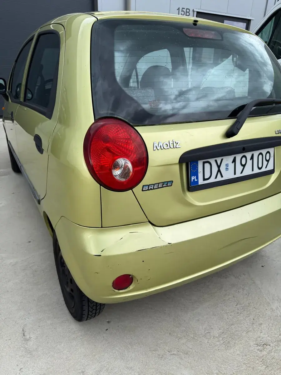 Chevrolet Matiz /0.8 Benzyna 2006/ 157 314 km/ Tanie auto miejskie