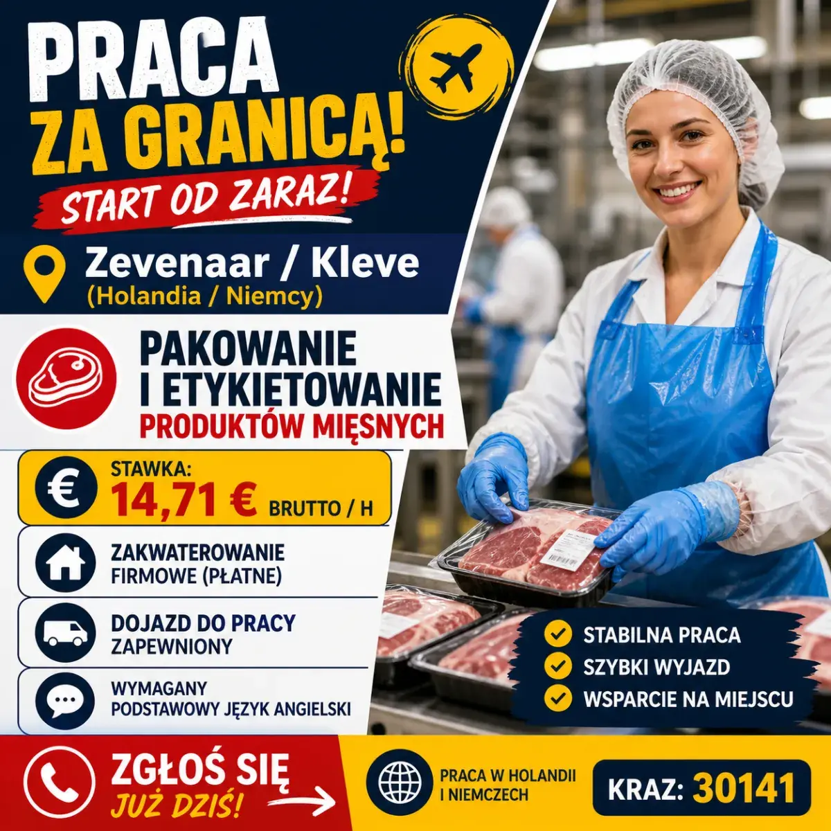 Praca na produkcji | Zevenaar | €14.71