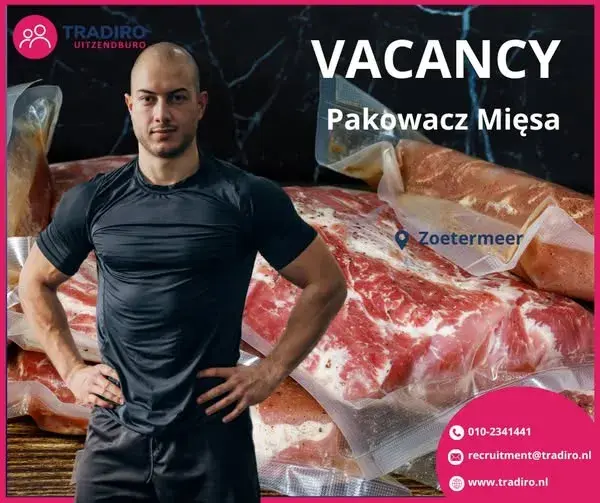 Praca przy miesie/ Zoetermeer/ zakwaterowanie📢📢📢 | Zoetermeer | €14.71