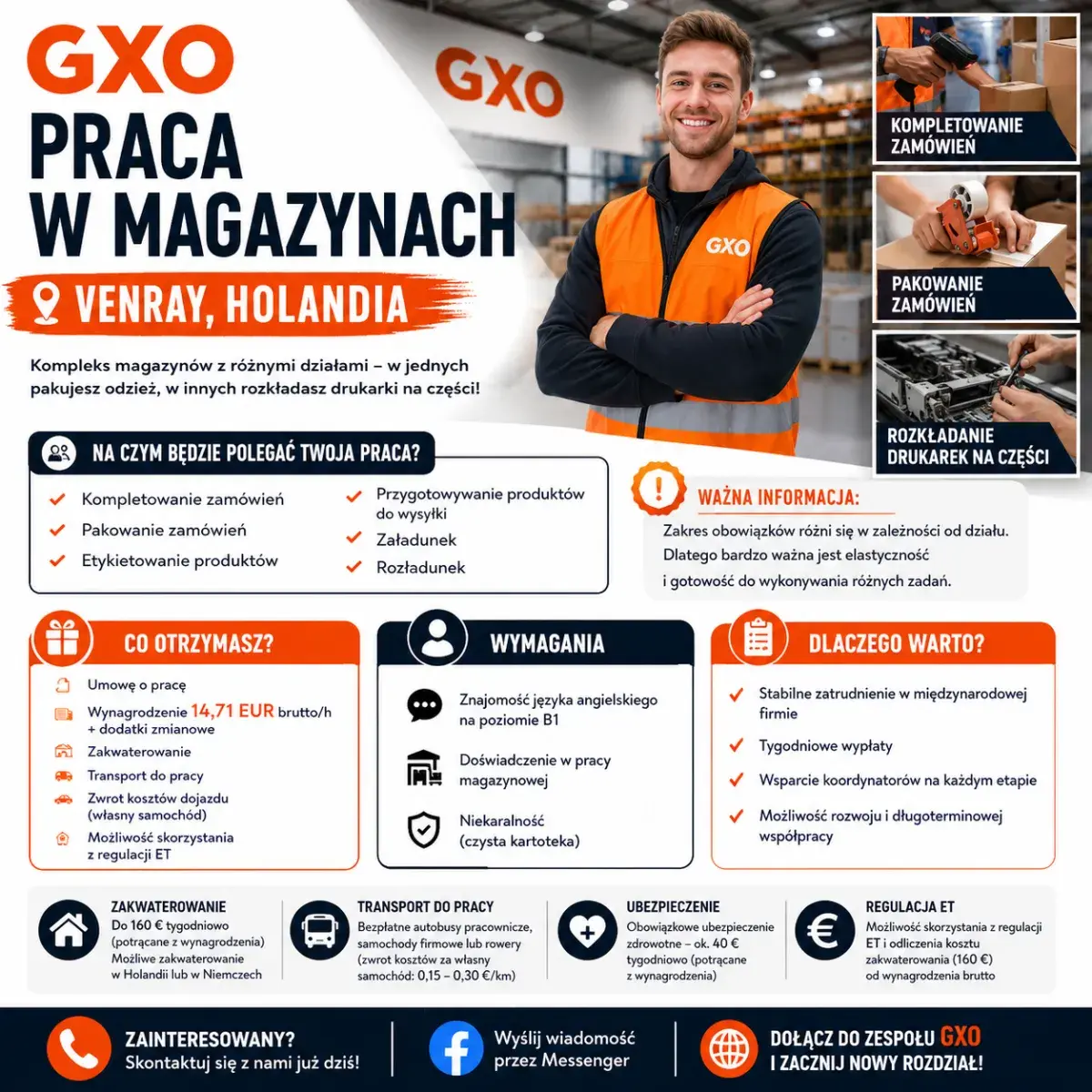 GXO- Magazyny | Venray | €14.71