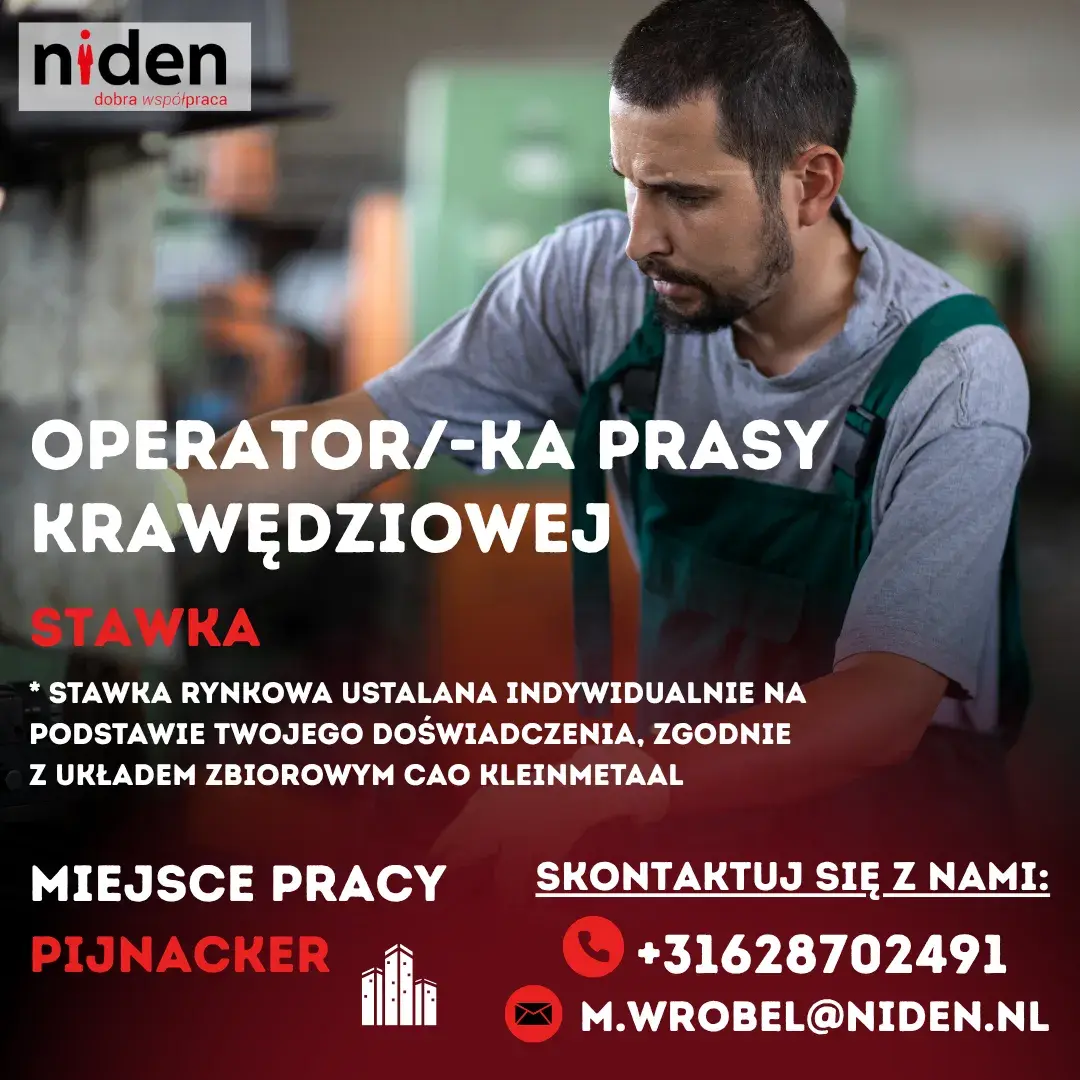 RekrutacjaNiden2024 | Pijnacker | €16.70-18.06